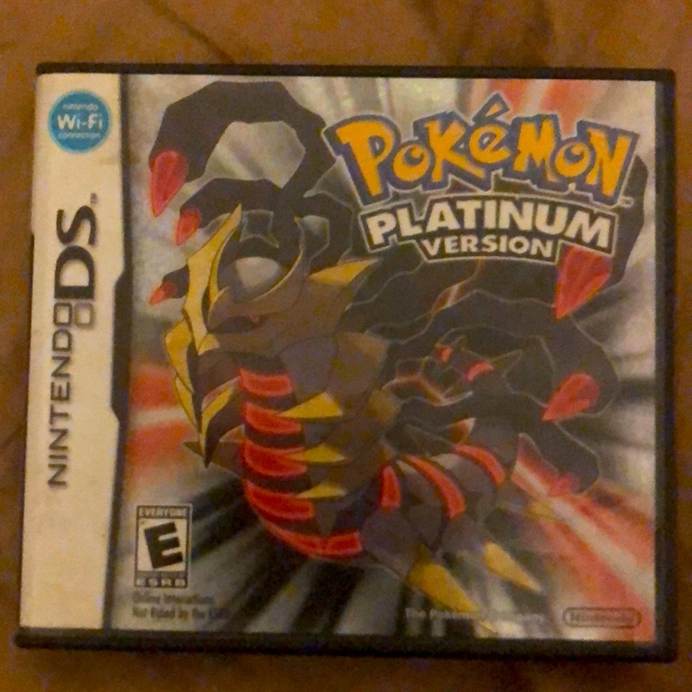 Pokémon platinum case